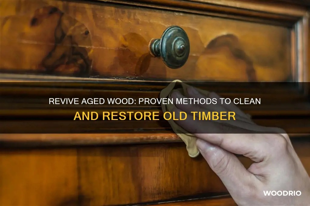 what cleans old wood
