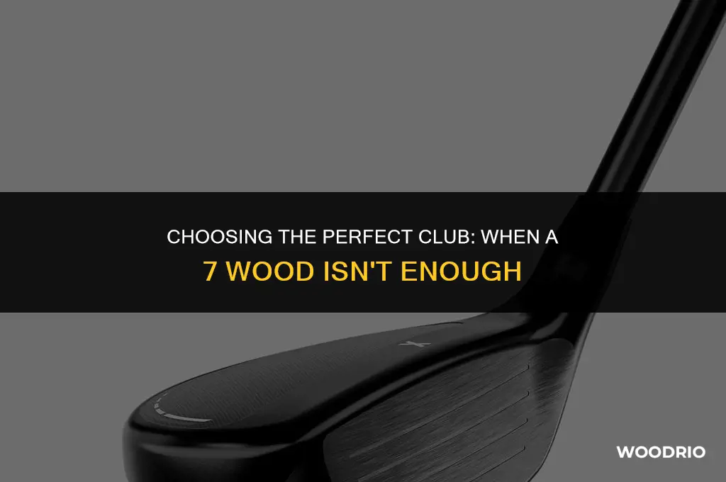 what club will a 7 wood replace