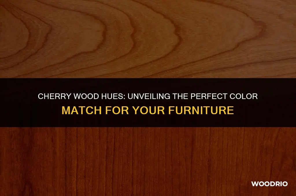 what color best resembles cherry wood