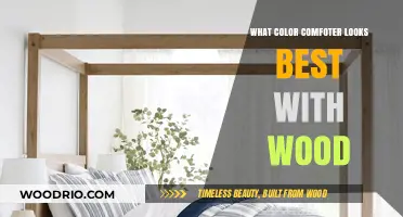 Harmonizing Hues: The Perfect Comforter Color for Your Wooden Bedroom