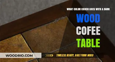 Perfect Couch Colors to Complement Your Dark Wood Coffee Table