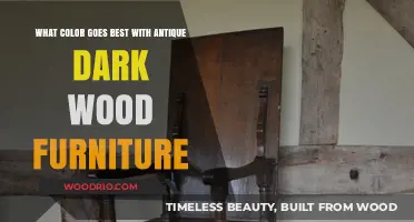 Timeless Elegance: The Perfect Color Match for Antique Dark Wood Furniture
