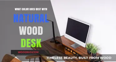 Harmonizing Hues: The Perfect Color Match for Your Natural Wood Desk