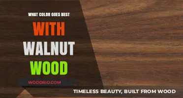 Harmonizing Hues: The Perfect Color Companions for Walnut Wood