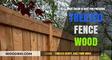 Choosing the Perfect Hue: Pressure Treated Fence Wood Color Guide