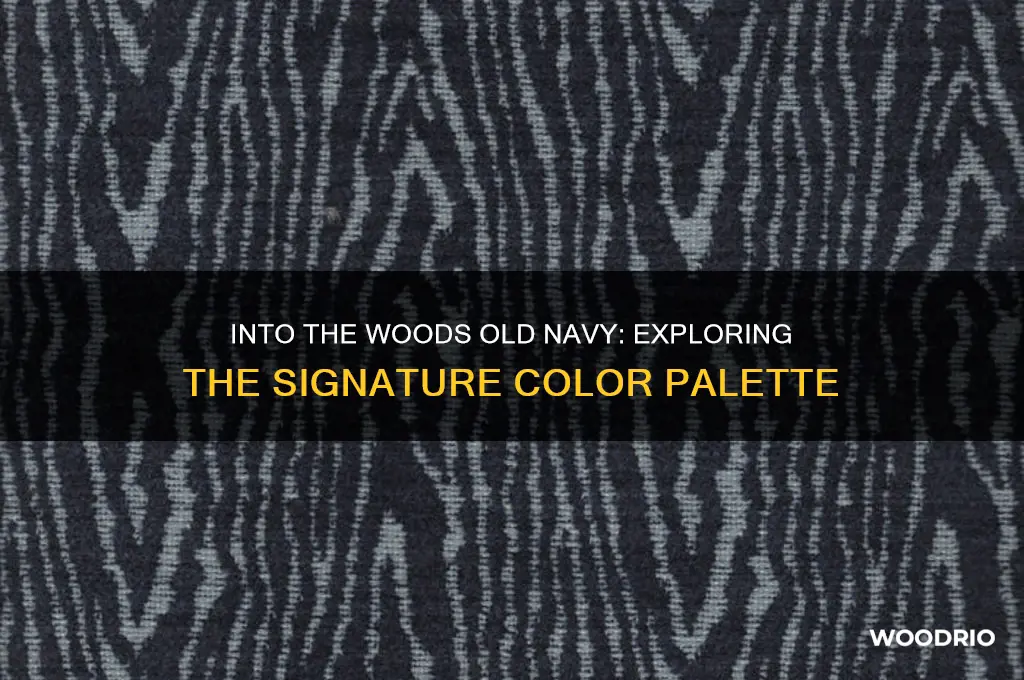 what color is into the woods old navy