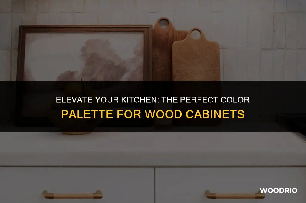what color pulls look best on wood cabinets