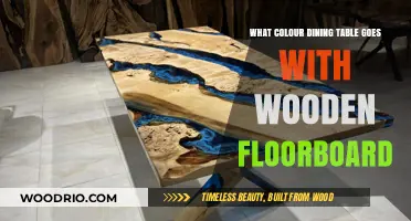 Perfect Dining Table Colors to Complement Your Wooden Floorboards