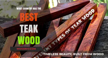 Exploring the Global Teak Market: Which Country Offers the Finest Quality?