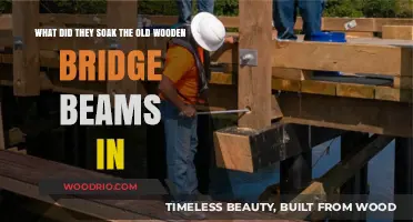 Preserving History: The Secret Soaking Solution for Wooden Bridge Beams