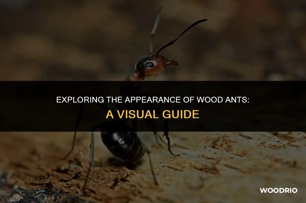 what do wood ants look like