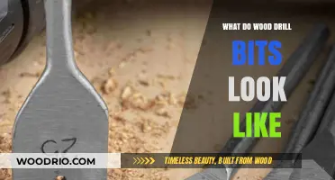 Exploring the Unique Appearance of Wood Drill Bits: A Visual Guide