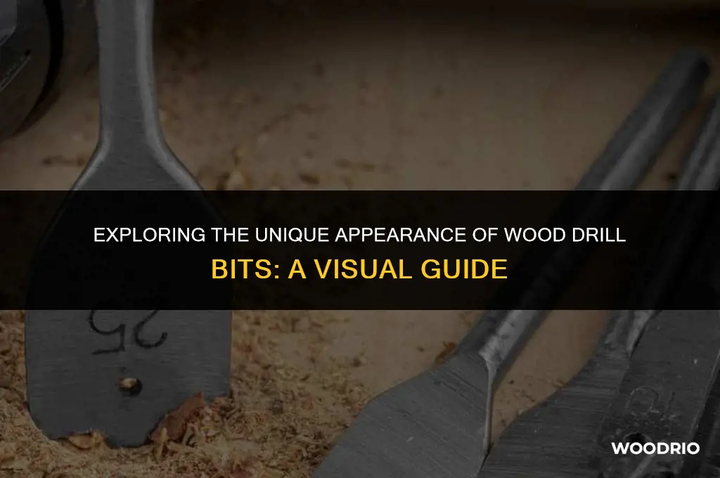 what do wood drill bits look like