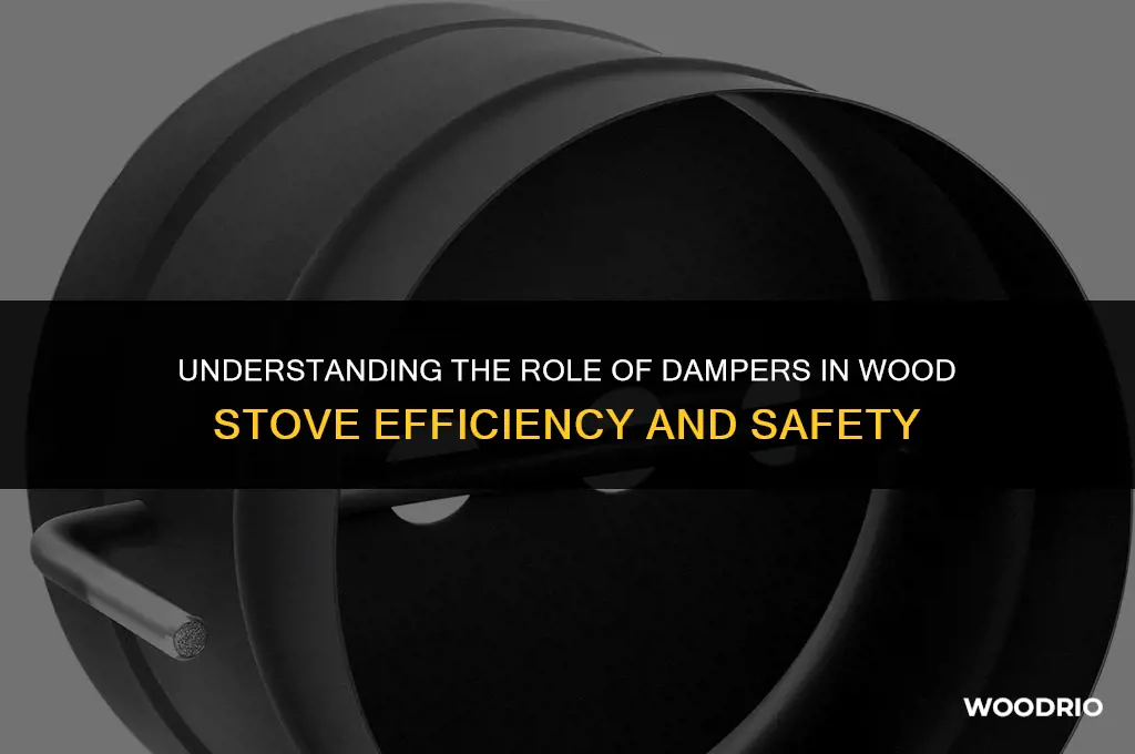 what does a damper do on a wood stove