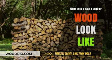 Exploring the Visuals: What Half a Cord of Wood Really Looks Like