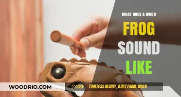 Exploring the Unique Croak of the Wood Frog: A Sonic Journey