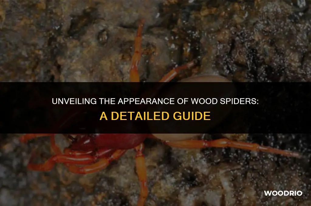 what does a wood spider look like