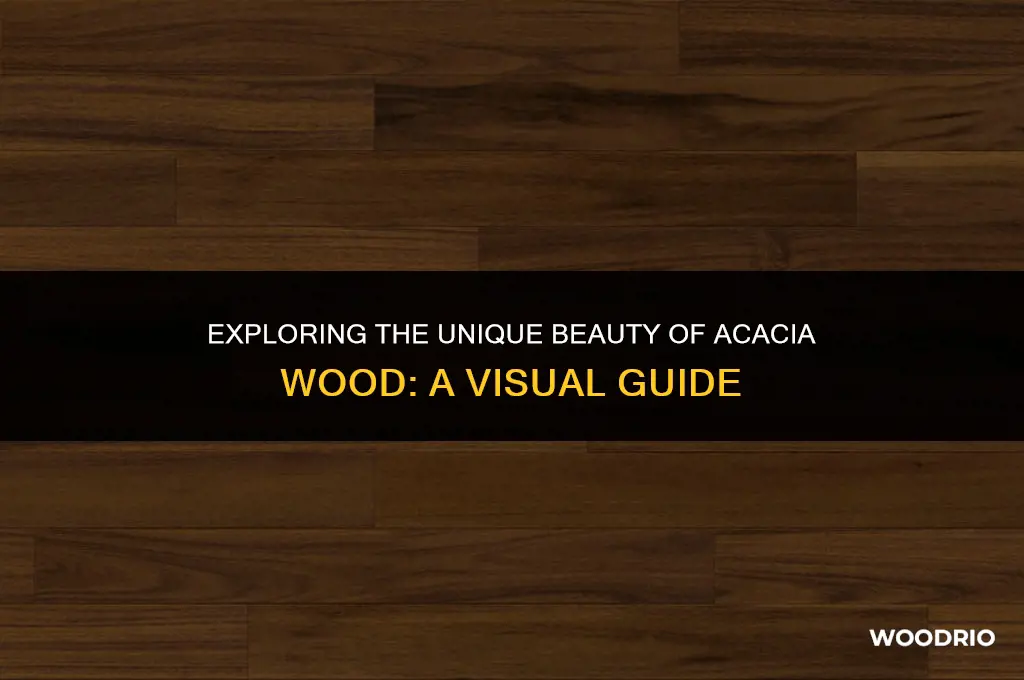 what does acacia wood look like