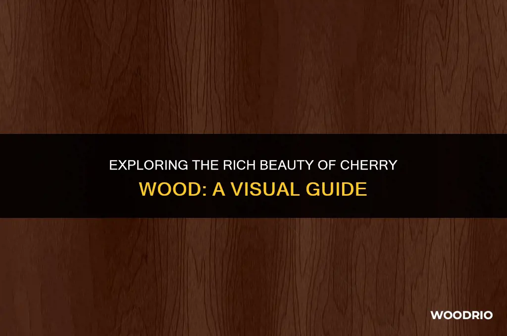 what does cherry wood look like