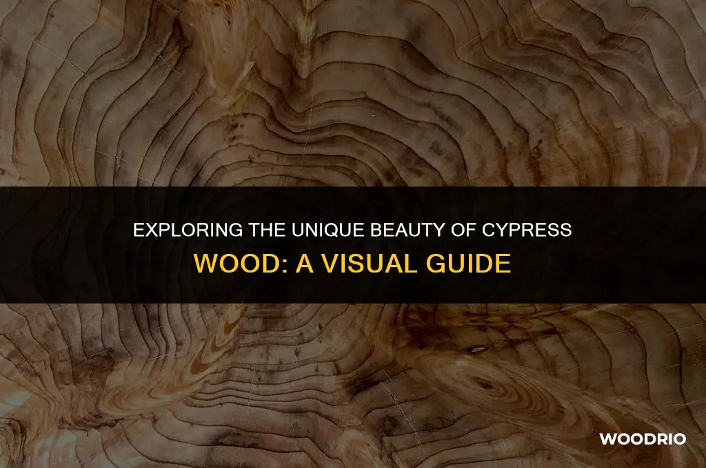 what does cypress wood look like
