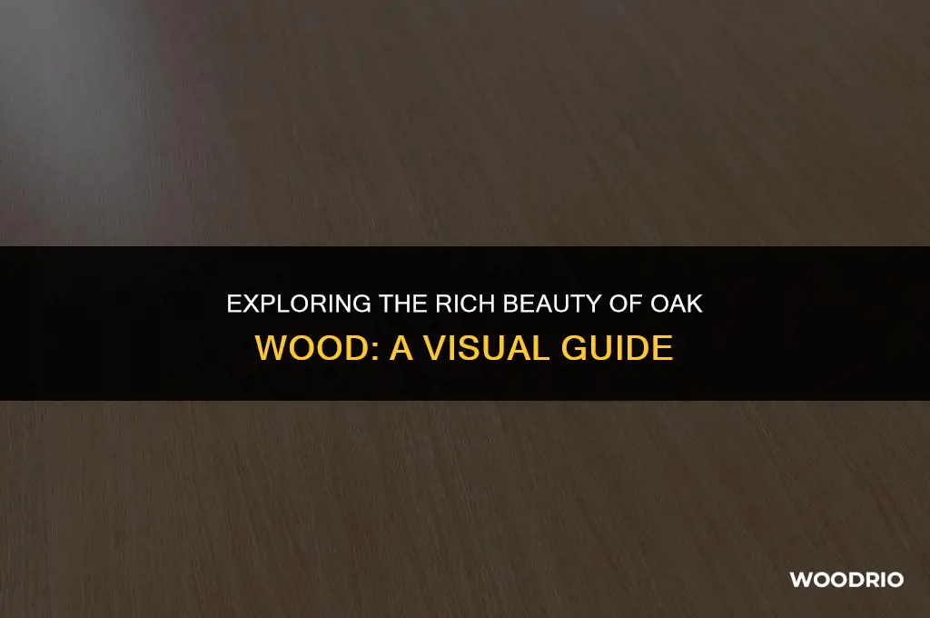 what does oak wood look like