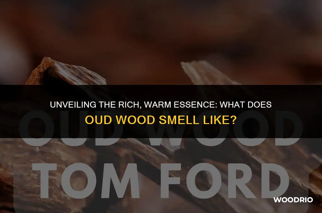 what does oud wood smell like