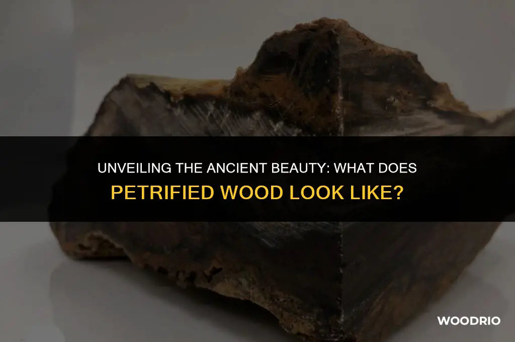 what does petrified wood look like