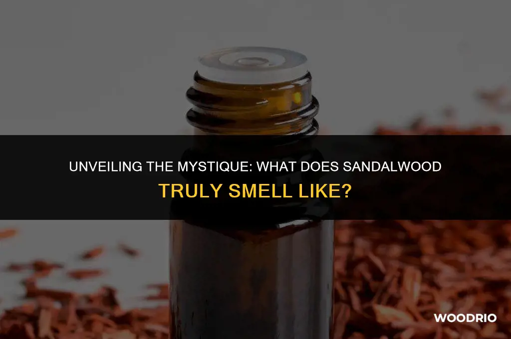 what does sandal wood smell like