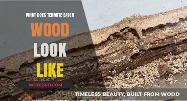 Unveiling the Hidden Signs: Termite-Eaten Wood Exposed