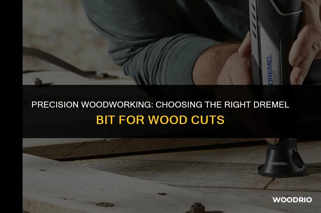 what dremel bit cuts wood