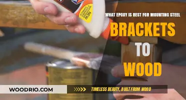 Choosing the Right Epoxy for Mounting Steel Brackets to Wood: A Guide