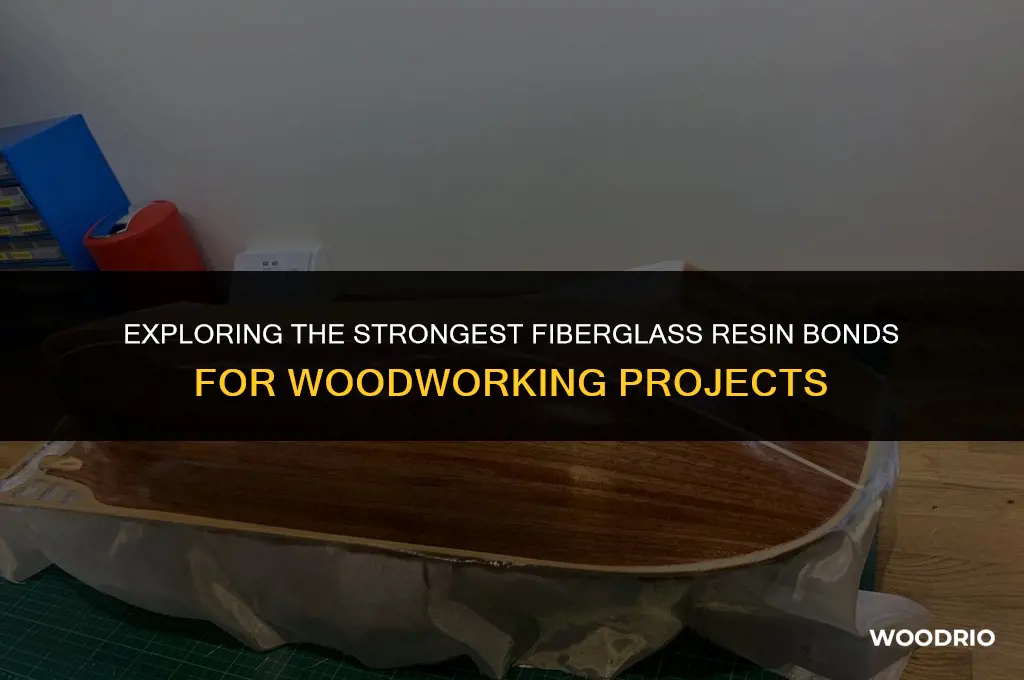 what fiberglass resin bonds best to wood