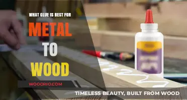 Strong Bonds: Choosing the Perfect Glue for Metal-to-Wood Projects