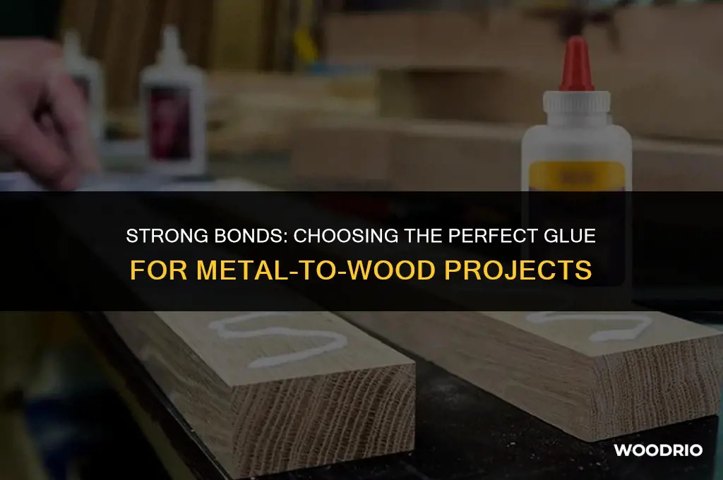 what glue is best for metal to wood