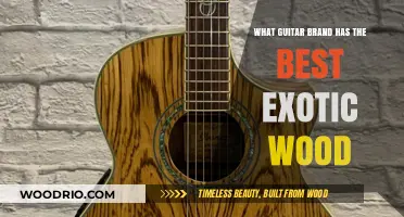 Exploring Exotic Woods: Which Guitar Brand Offers the Finest?