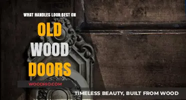 Timeless Elegance: Choosing the Perfect Handles for Old Wood Doors