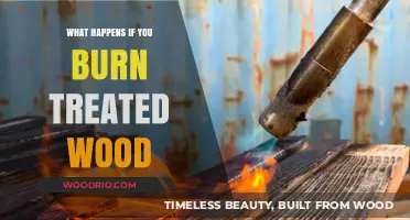 The Hidden Dangers: Burning Treated Wood and Its Consequences