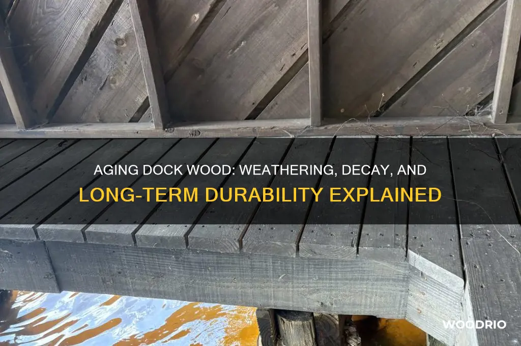 what happens to wood on dock after a long time