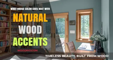 Harmonizing Hues: The Perfect House Colors for Natural Wood Accents