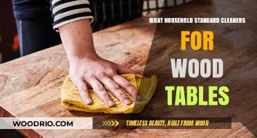 Best Household Cleaners for Maintaining and Protecting Wood Tables