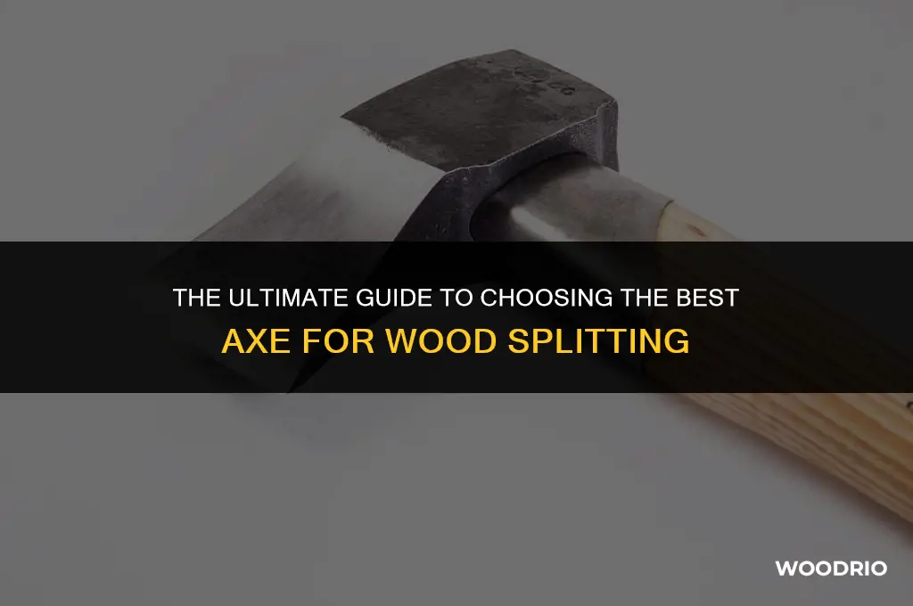 what is a good axe for splitting wood