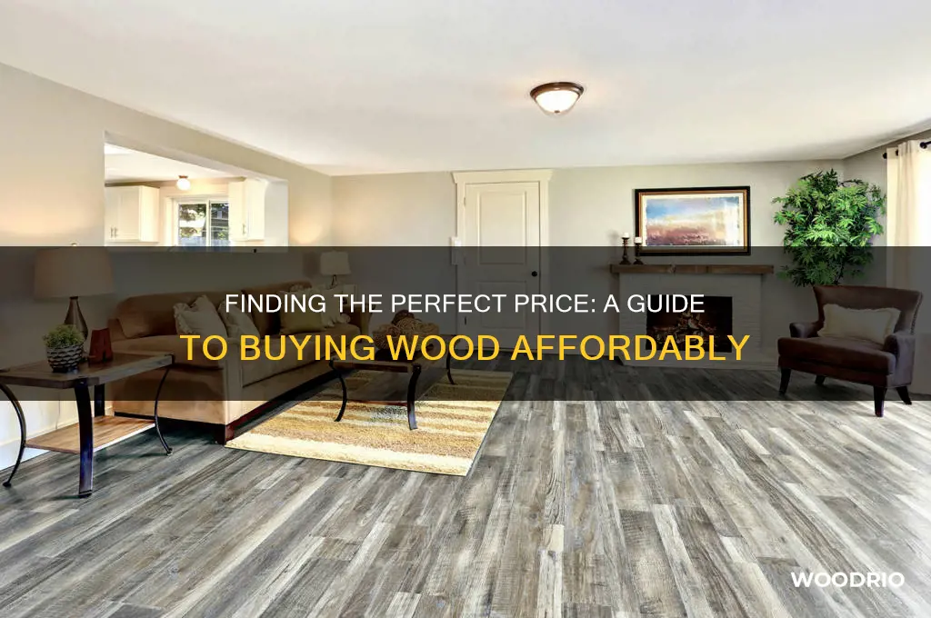 what is a good price for buying wood
