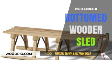 Exploring the Traditional Long Flat-Bottomed Wooden Sled: History & Uses