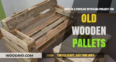 Creative Ways to Transform Old Wooden Pallets into Stunning Upcycled Projects