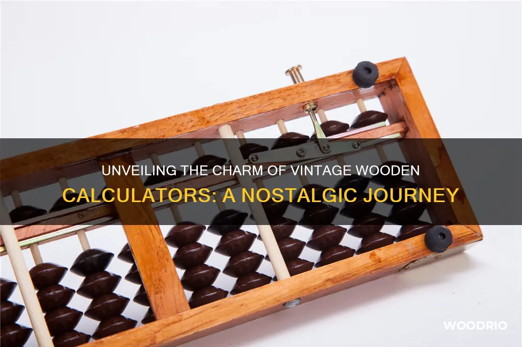 what is an old wooden calculator called