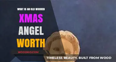 Valuing Vintage Wooden Christmas Angels: A Guide to Their Worth