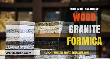 Choosing the Perfect Countertop: Wood, Granite, or Formica?