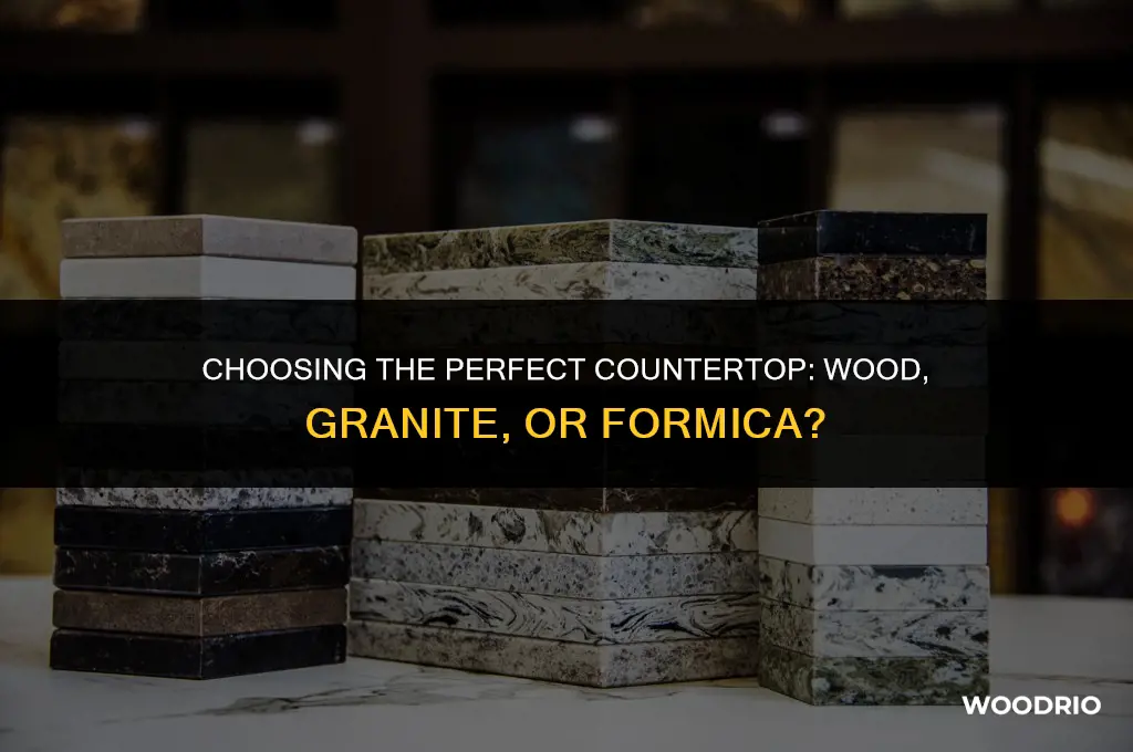 what is best countertop wood granite formica