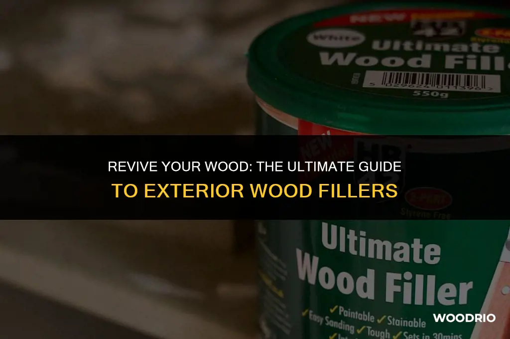 what is best exterior wood filler