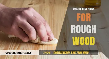 Transforming Rough Wood: A Guide to the Best Finishes